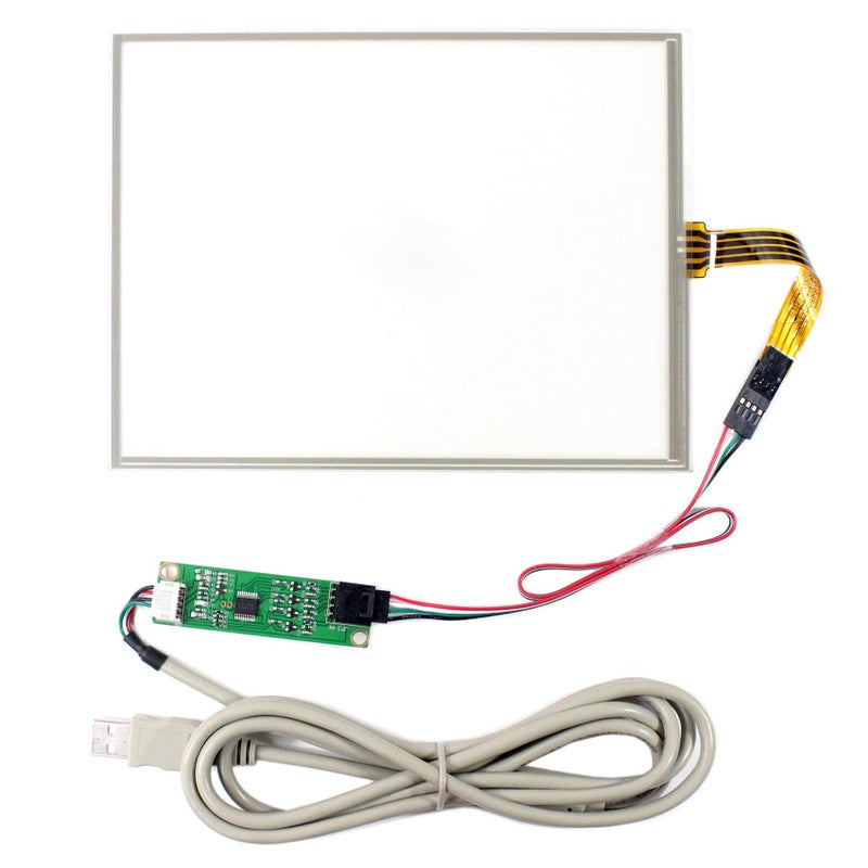 VSDISPLAY 8.4" 4 Wire resistive Touch Panel with USB Controller for 8.4 inch 800x600 LCD Panel - Image 1